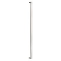 Sure-Loc Hardware Sure-Loc Hardware 48 Square Long Door Pull, Single-Sided, Satin Stainless PL-1SQ48 32D